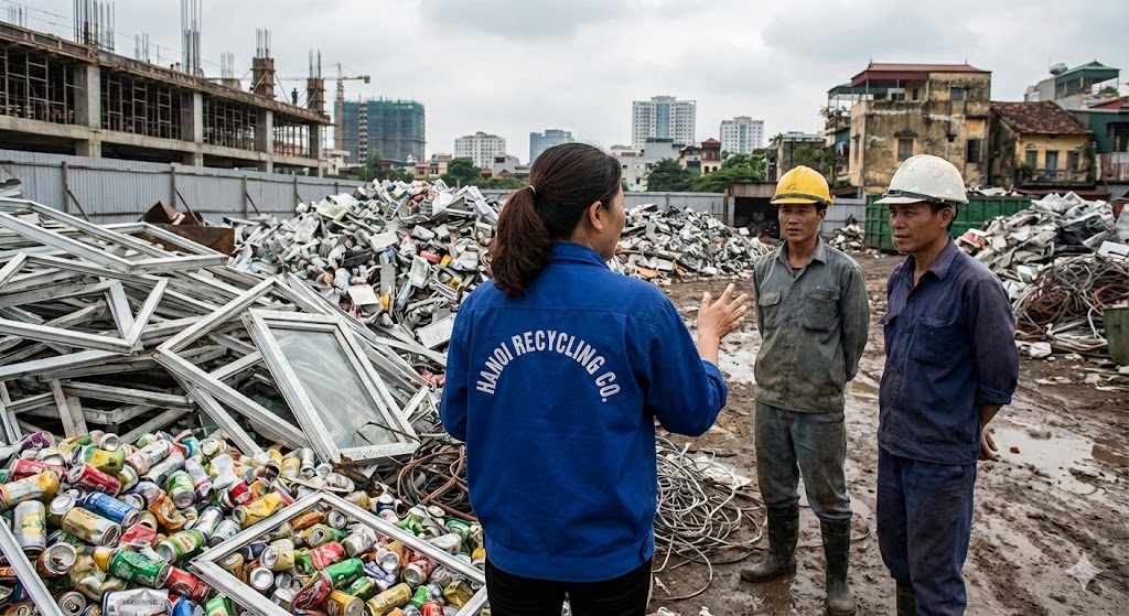 Dịch Vụ Thu Mua Phế Liệu Nhôm Tại Hà Nội Giá Cao – Cập Nhật Bảng Giá Hôm Nay