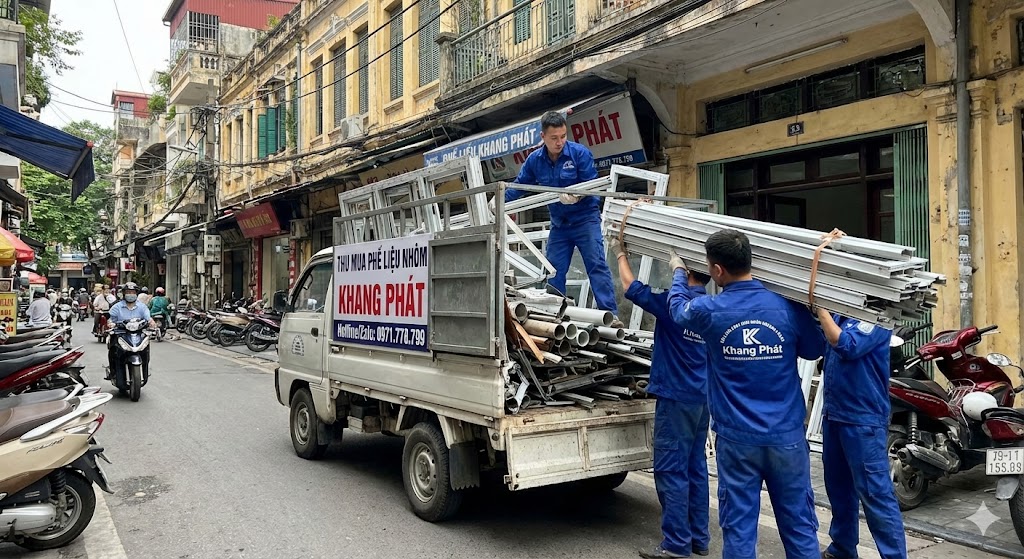 Thu Mua Phế Liệu Nhôm Tại Hoàn Kiếm Giá Cao Tận Nơi | Khang Phát