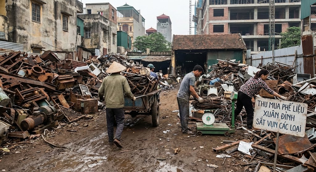 Thu Mua Phế Liệu Sắt Tại Xuân Đỉnh Giá Cao - Thu Mua Tận Nơi, Thanh Toán Liền Tay Cùng Khang Phát