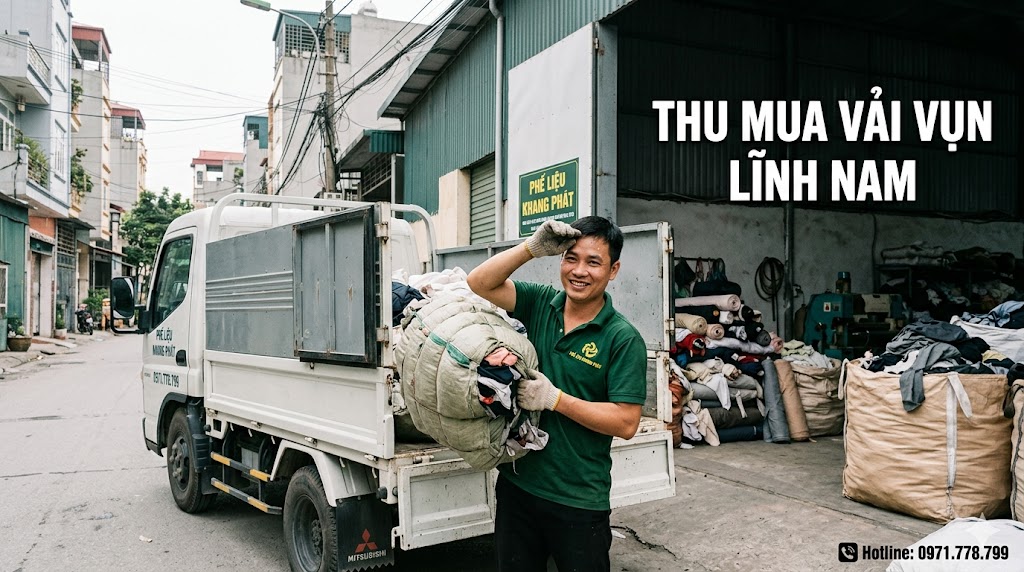 Thu Mua Phế Liệu Vải Tại Lĩnh Nam Giá Cao | Khang Phát